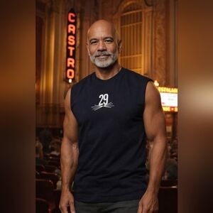 Frameline 29 San Francisco LGBT Gay Film Fest 2005 Muscle Shirt Tank Top Medium